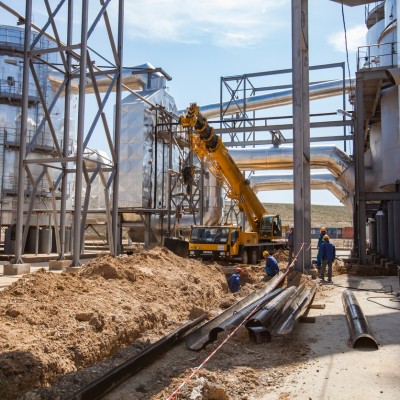 Înălţarea coşurilor şi a cuptoarelor industriale