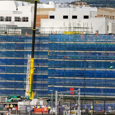 Înălţarea elementelor de structură din hotel